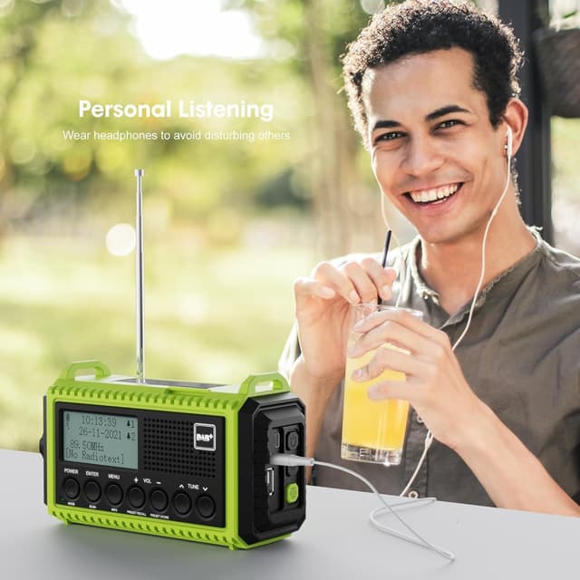 Thumbnail 6 de Portable DAB+ radio with 5000mAh battery