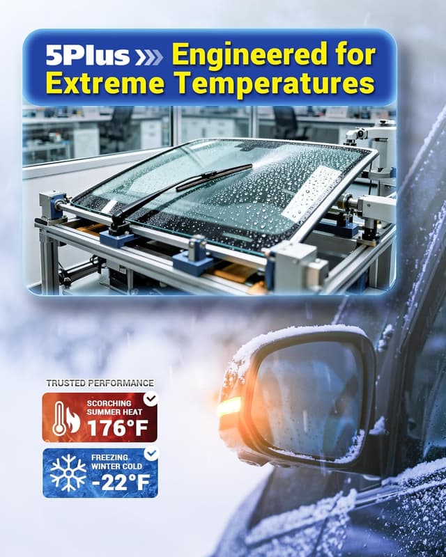 Thumbnail 5 de 5 PLUS 12 Inch Rear Wiper Blade for Dodge Durango, RAV4, Highlander