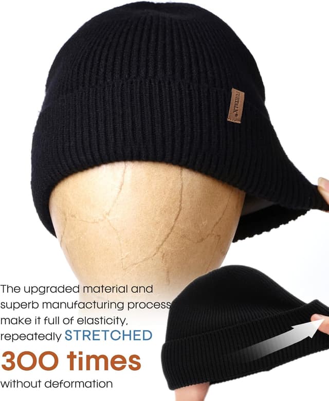 Detalle de FURTALK Fleece Lined Beanie