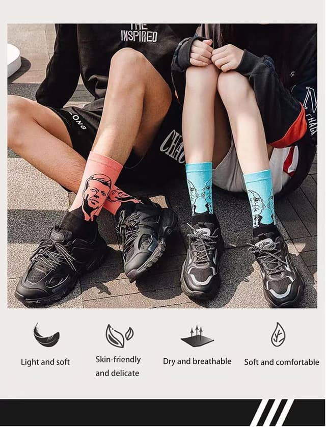 Detalle 2 de Pluto & Fox chaussettes sport homme 39-45