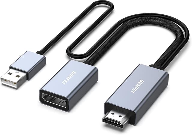 Detalle de BENFEI HDMI auf DisplayPort Adapter 4K@60Hz