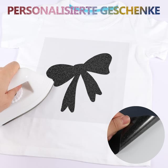 Thumbnail 3 de NANAPLUMS Glitzer HTV 30,48 x 150 cm