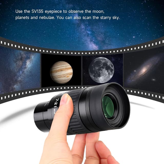 Thumbnail 6 de Svbony SV135 7-21mm zoom eyepiece for telescopes
