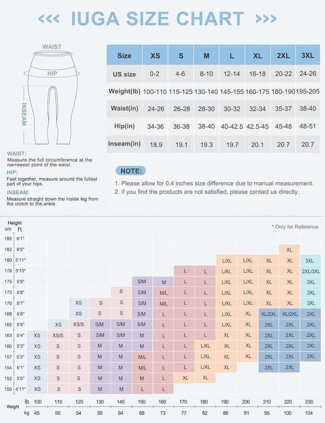 Thumbnail 6 de IUGA High Waisted Yoga Pants with Pockets