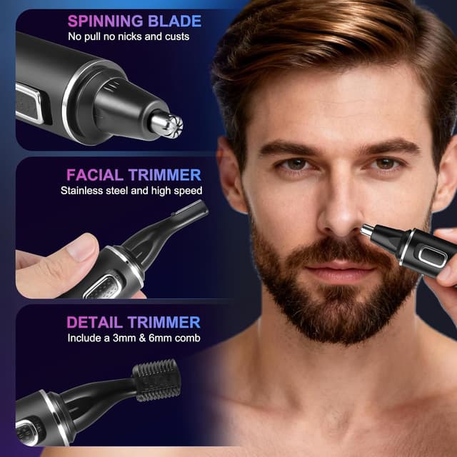 Detalle 2 de AREYZIN Nose Hair Trimmer 10000 RPM