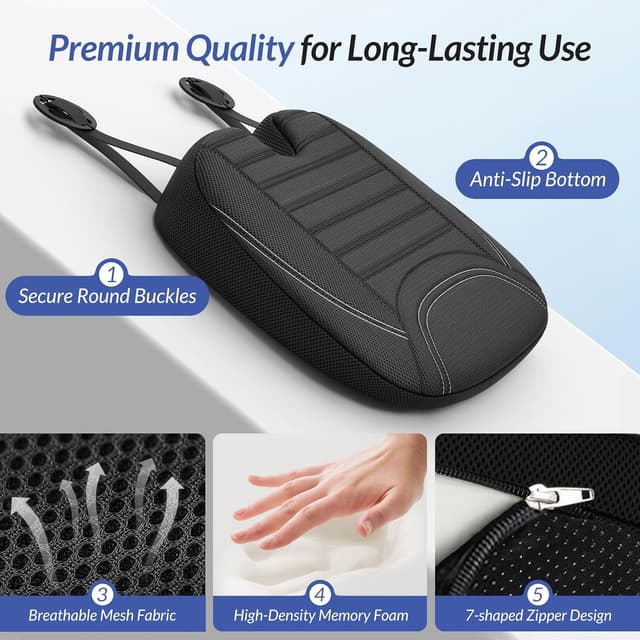 Thumbnail 5 de ZIKEE All-Season Car Seat Cushion for Sciatica Relief