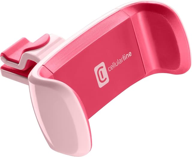 Detalle de Cellularline Car Holder Universel pour smartphone – support voiture orientable à 360° (rose)