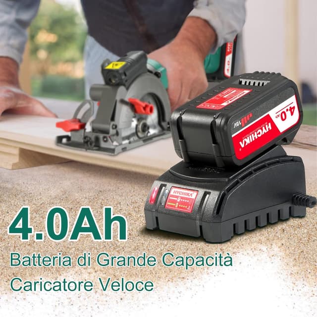 Thumbnail 5 de HYCHIKA Sega Circolare 18V 3500RPM