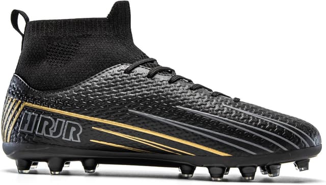 Detalle 2 de TUGONVAC Kids Soccer Cleats High-Top Training Football Cleats for Boys and Girls