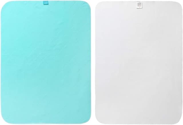 Detalle de Beedsooth Traversa impermeabile lavabile 70x90 cm, 4 strati ad alta assorbenza (verde)