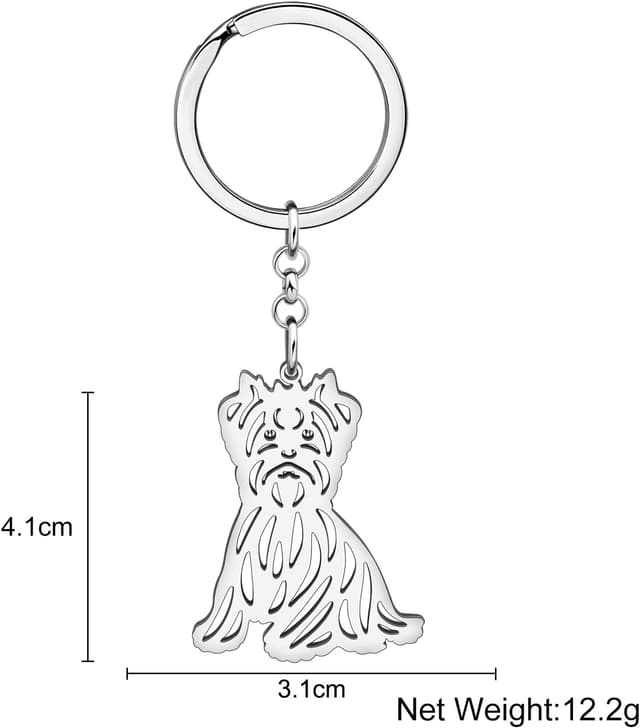 Thumbnail 4 de DOWAY Whippet Dog Keychain
