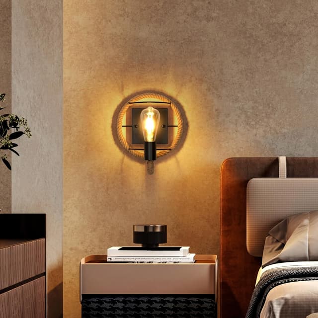 Detalle 2 de Applique murale vintage Comely E27 26 cm