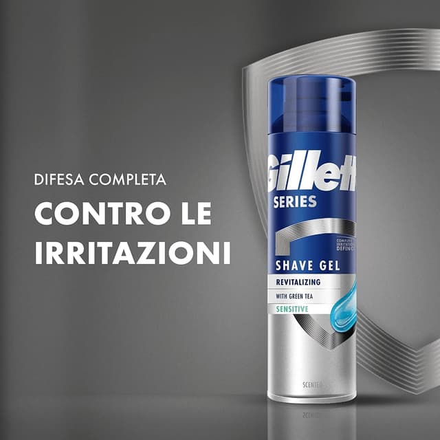 Thumbnail 1 de Gillette Series GEL DA BARBA 200ml