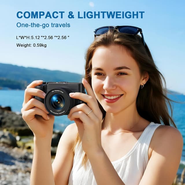 Thumbnail 6 de Digital Camera 64MP 4K Vlogging Camera with 16X Zoom