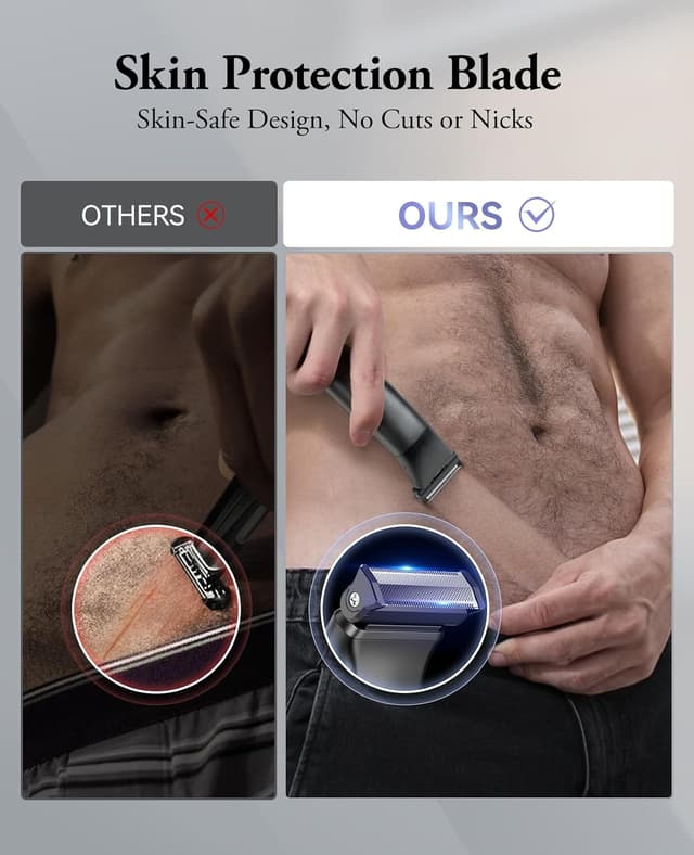 Thumbnail 2 de Manscape 2-in-1 Body and Beard Trimmer 50 uses 🪒