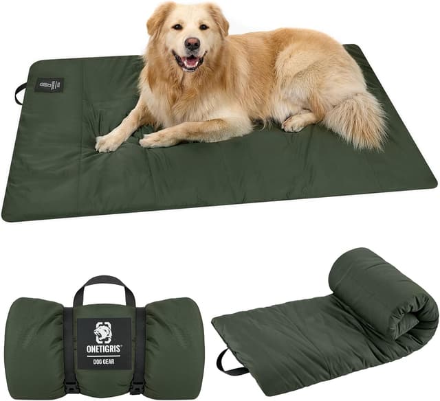 Detalle de OneTigris Hundedecke 130 x 85 cm waschbar, wasserdichtes Hundebett 🐕🦺