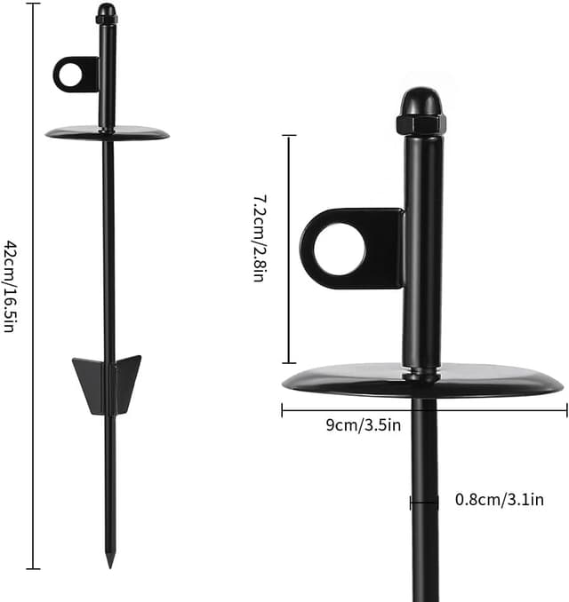 Thumbnail 3 de Hund Bodenanker 16 Zoll Rostfreier Erdanker