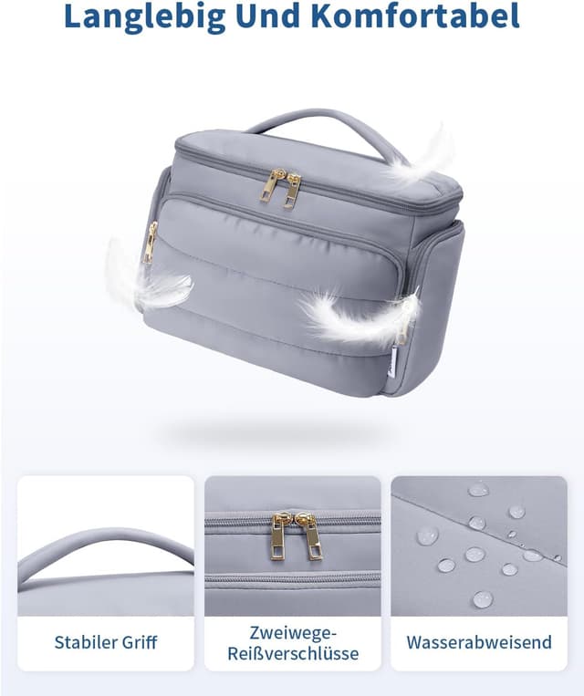 Thumbnail 6 de WANDF Reise Kulturbeutel 29 x 16,5 x 19