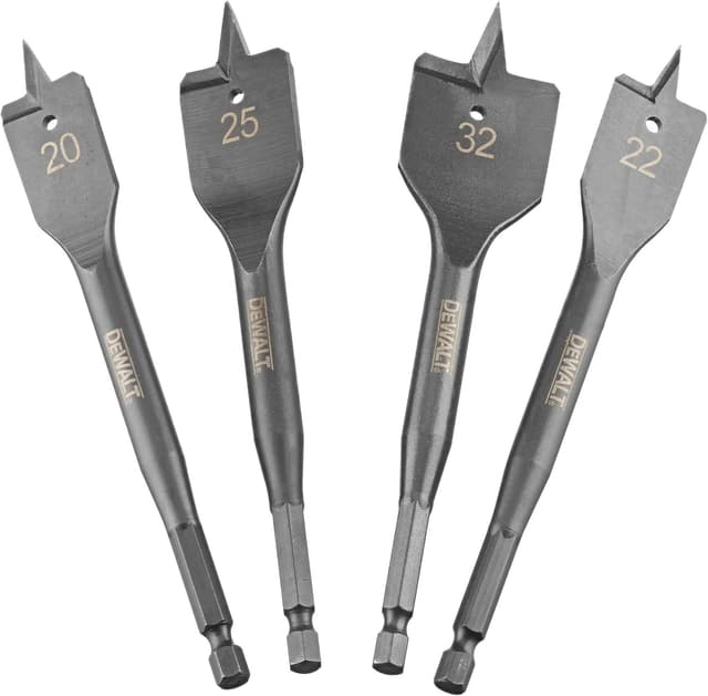 Detalle 2 de DEWALT DT4797-QZ 4 piece flatwood drill bits