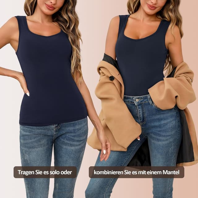 Detalle 2 de Totatuit maillot térmico sin mangas mujer