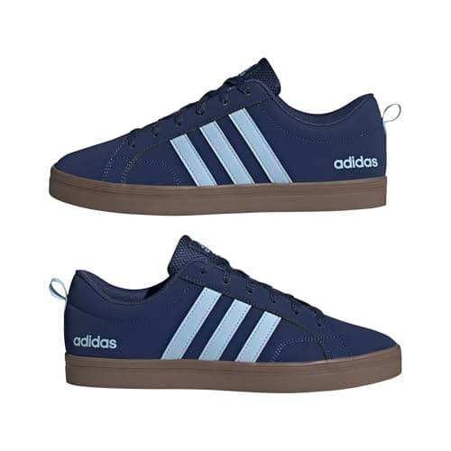 Detalle de Zapatillas adidas para hombre VS Pace 2.0 (Dark Blue/Clear Sky/GUM5) con cordones y suela de goma