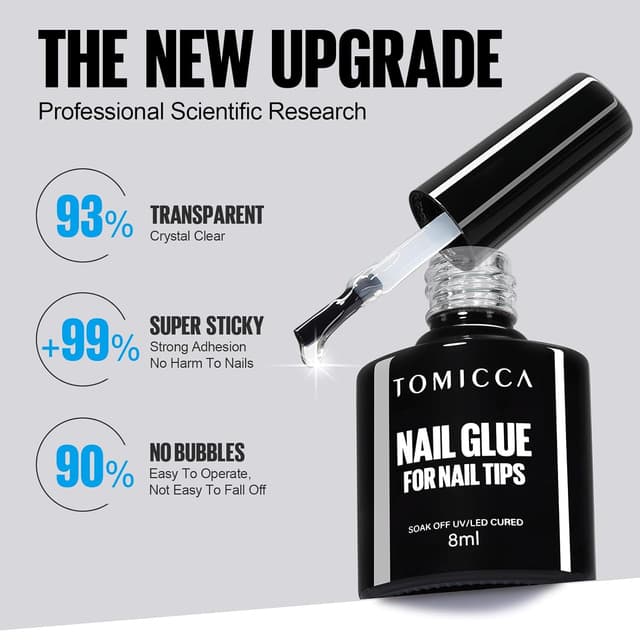 Thumbnail 3 de TOMICCA Nagelkleber 6-in-1 Gel für Kunstnägel