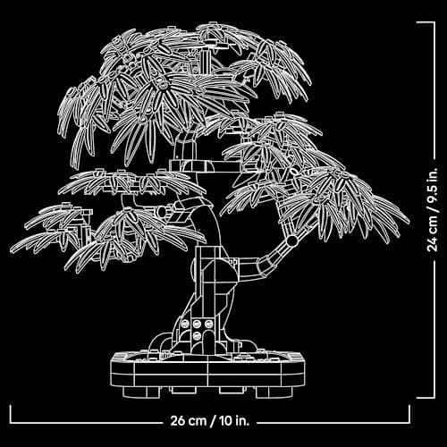 Thumbnail 7 de LEGO Botanical Bonsái Arce Rojo Japonés 🌳 Regalo Decoración