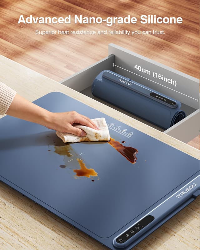 Thumbnail 4 de iTRUSOU Electric Warming Tray 3 Settings 🍽