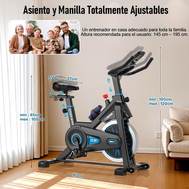 Thumbnail 5 de DMASUN Bicicleta Estática 180 kg