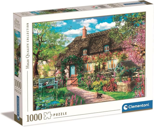 Detalle de Clementoni 39520 „Das alte Cottage“ Puzzle mit 1.000 Teilen (ab 14 Jahren)