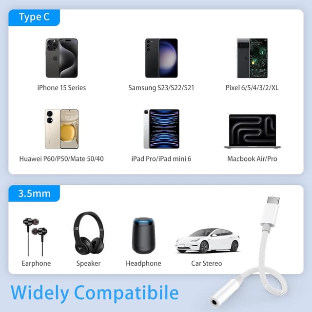 Thumbnail 5 de USB‑C to 3.5mm Headphone Adapter