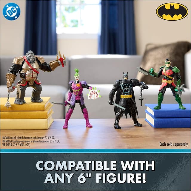 Detalle de DC Comics Batman Ninja Strike Katana Blade Batwing with 6-inch Action Figure (Ages 3+)