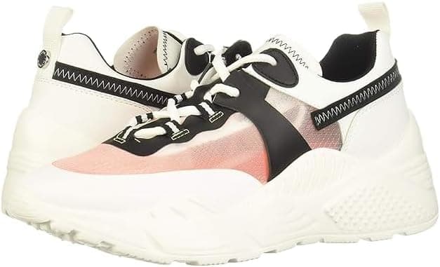 Detalle de Steve Madden ARIS, scarpe zeppa running casual con suola in gomma da 5 cm