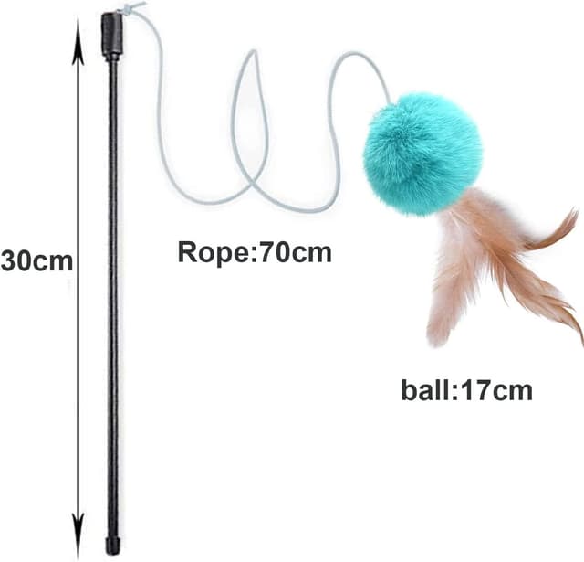 Thumbnail 5 de Cat Feather Toys Teaser Wand