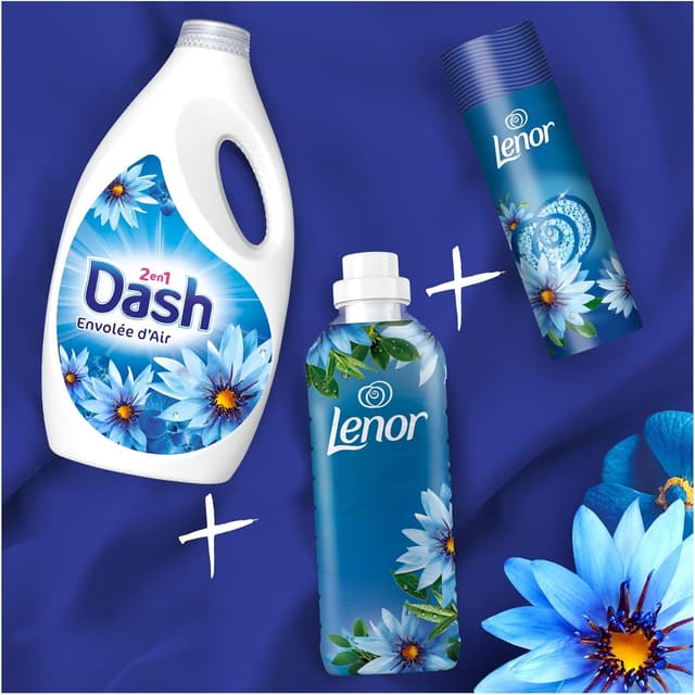 Thumbnail 4 de Dash 2en1 Lessive liquide Envolée d'Air 60 lavages