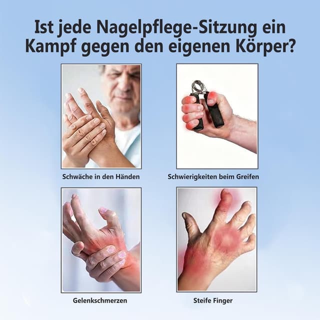 Detalle 2 de Aokitec Elektrischer Nagelknipser mit LED, 2-Gang-Vibration und Sammelrate > 90%