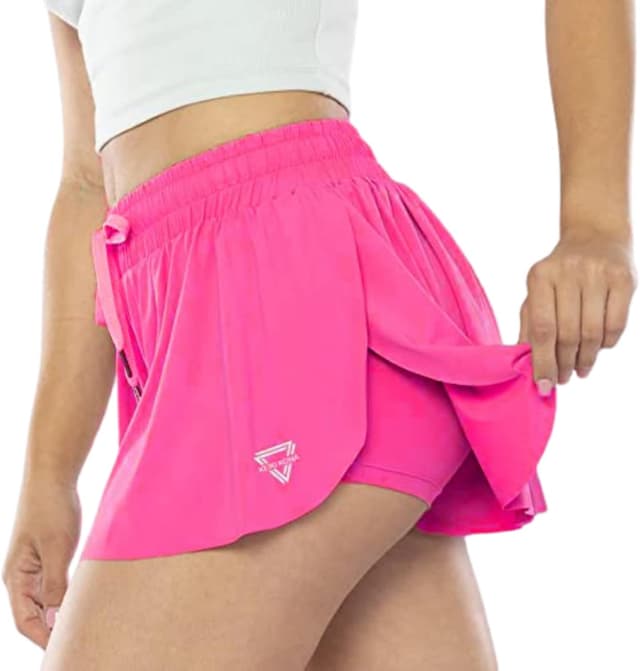 Thumbnail 3 de Keiki Kona 2-in-1 Flowy Fitness Shorts — Quick Dry