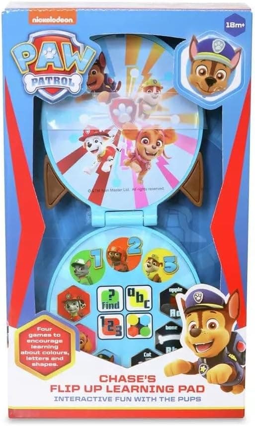 Detalle de PAW PATROL Chase Flip Up Learning Pad