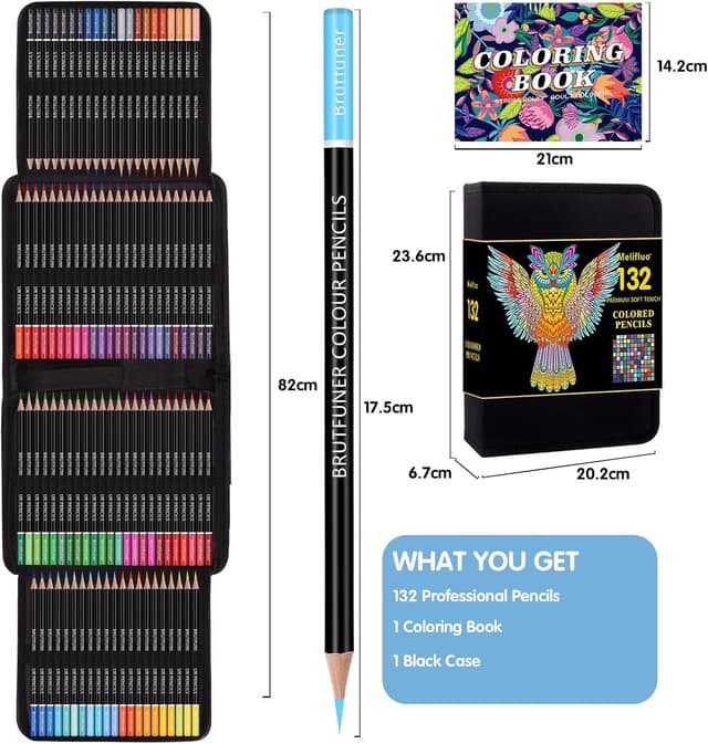 Thumbnail 8 de 132 Lápices de Colores Profesionales Staedtler con Bolsa 🎨