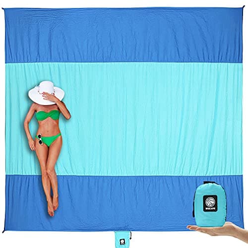 Imagen de WEKAPO Beach Blanket Sandproof Waterproof 78" 🏖 en OfertitasTOP
