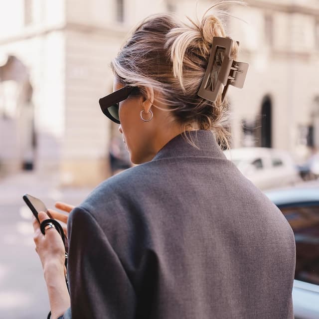 Detalle 2 de Lolalet 8 cm große Haarklammern, 6er Set