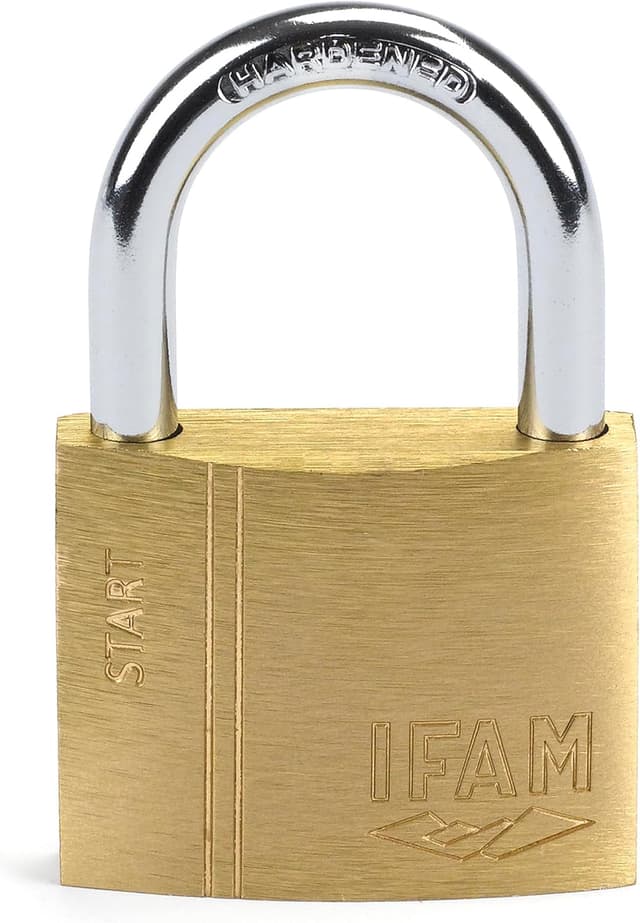 Detalle de Cadenas antivol IFAM SR35 (35 mm) à arc normal double verrouillage avec 2 clés dentelées