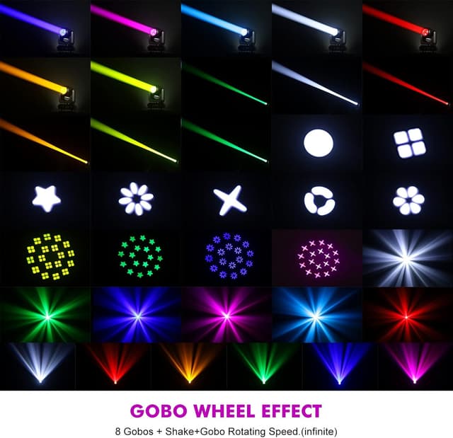 Thumbnail 4 de DJXFLI Moving Head Light 150W Beam