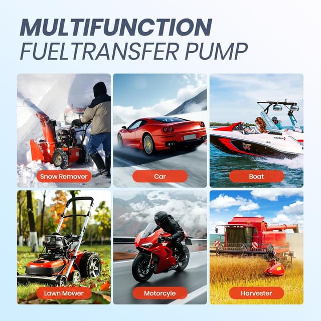 Thumbnail 3 de Nitigo Fuel Transfer Pump 3.2 GPM ðŸ›