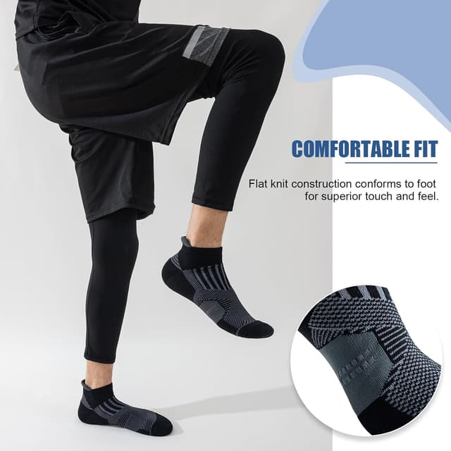 Detalle de Calzini sportivi Niofind corti 6 paia