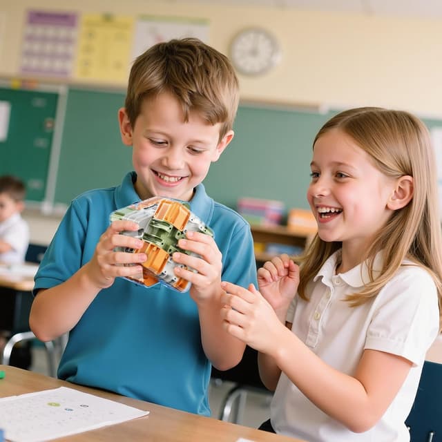 Thumbnail 1 de KIZONLY 3D Cube Puzzle for Kids 5-8 🎲