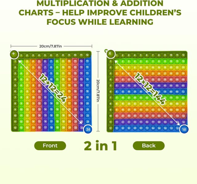 Detalle 2 de Briocht Times Tables Toy for Kids