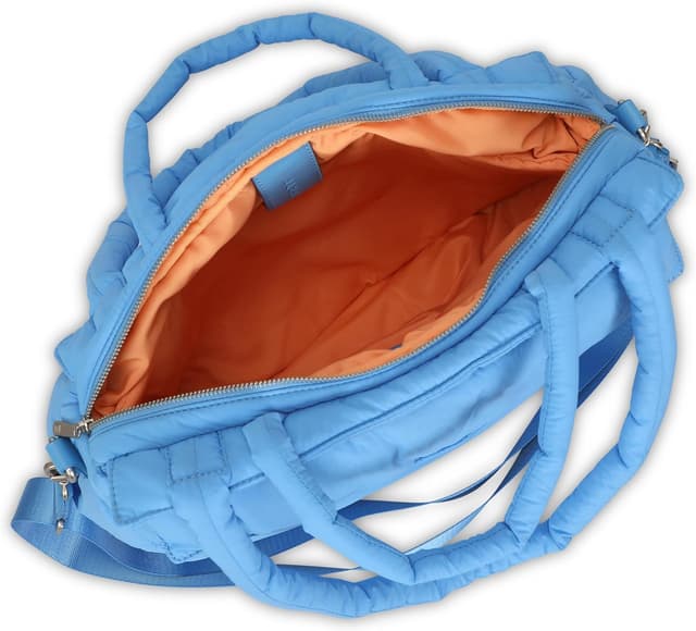 Thumbnail 5 de Expatrié Shopper Tasche Damen „Poppy“ – Puffer Bag aus Nylon mit Reißverschluss und Crossbody-Gurt