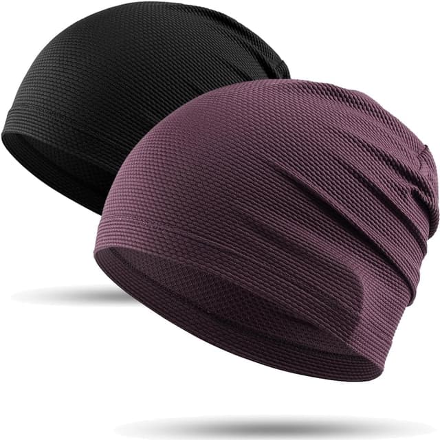 Thumbnail 6 de WTACTFUL cooling skull caps (1 or 2 pack) – breathable 3D mesh headwear for running, cycling & gym