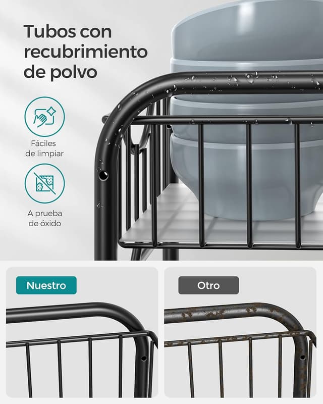 Thumbnail 2 de SONGMICS Juego de 2 Organizadores de Cocina, Estantes Apilables 🏠